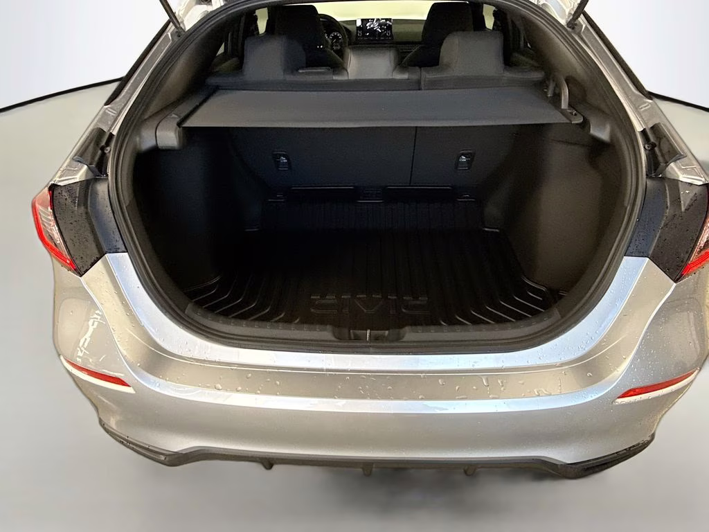 2026 Solar Silver Metallic Honda Civic Sport FWD Hatchback