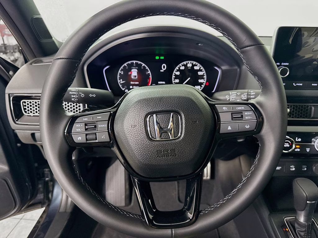 2026 Meteorite Gray Metallic Honda Civic Sport FWD Hatchback