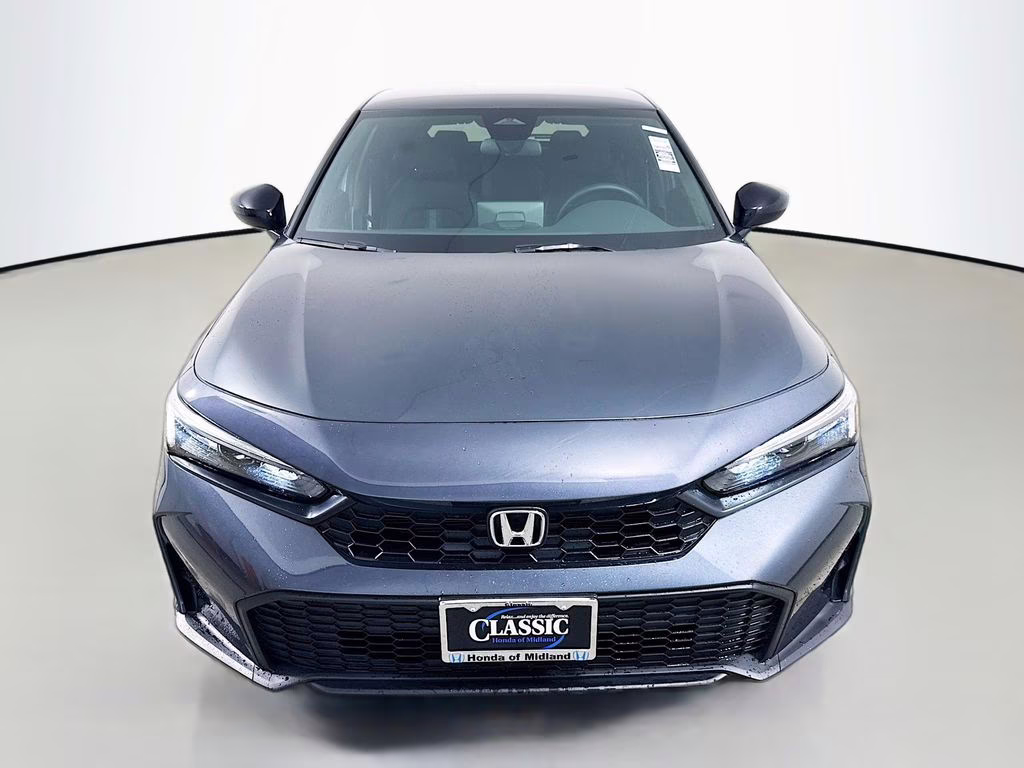 2026 Meteorite Gray Metallic Honda Civic Sport FWD Hatchback