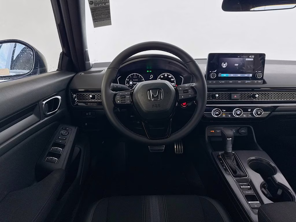 2026 Meteorite Gray Metallic Honda Civic Sport FWD Hatchback