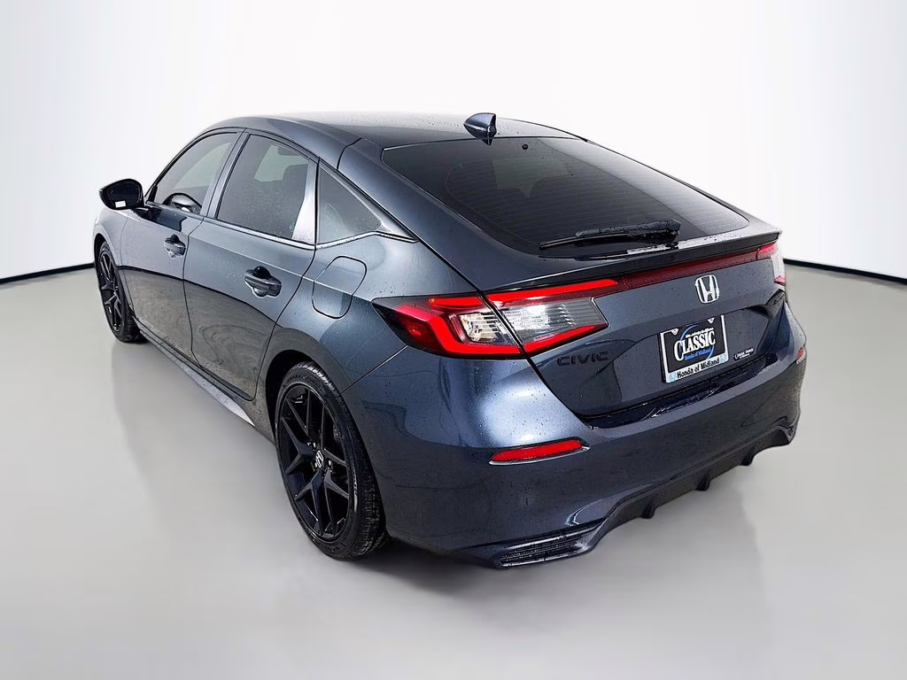 2026 Meteorite Gray Metallic Honda Civic Sport FWD Hatchback