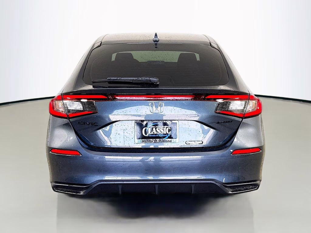 2026 Meteorite Gray Metallic Honda Civic Sport FWD Hatchback