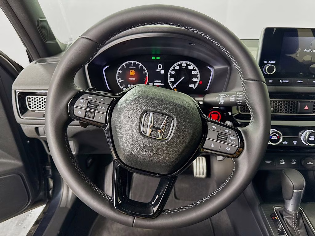 2026 Meteorite Gray Metallic Honda Civic Sport FWD Hatchback