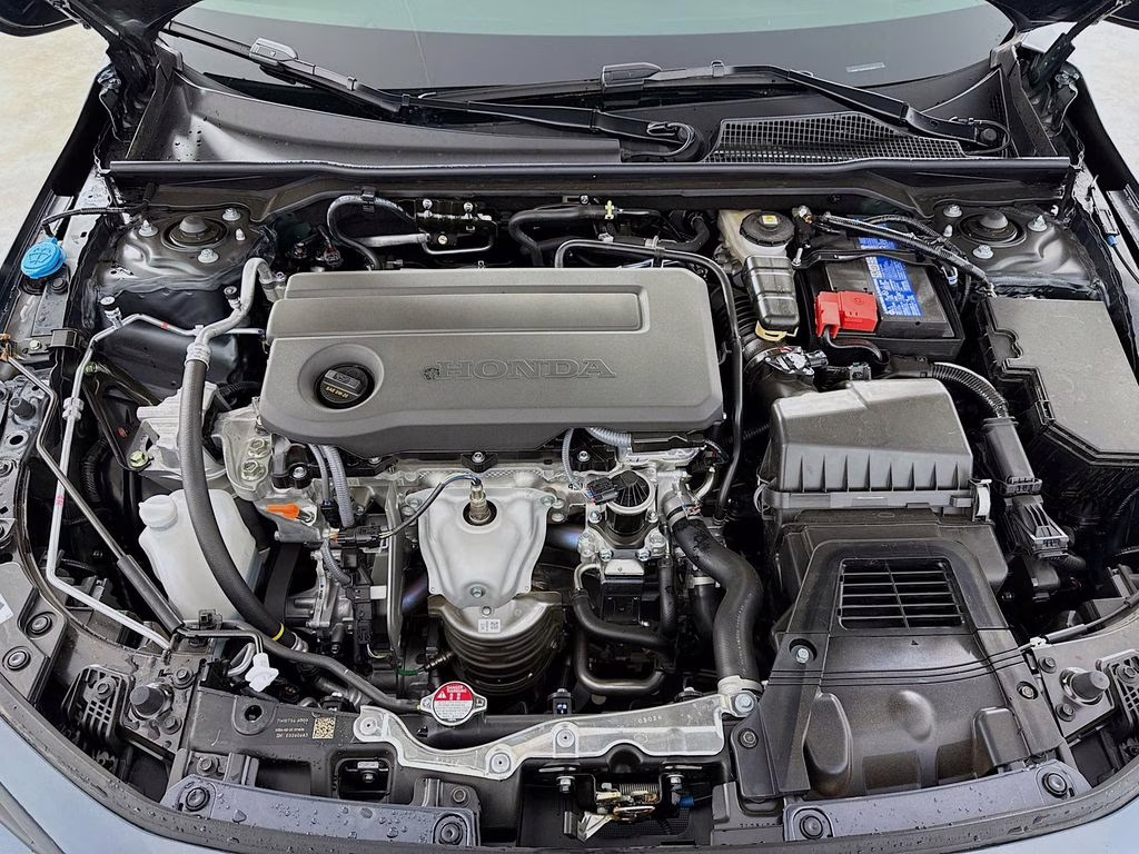 2026 Meteorite Gray Metallic Honda Civic Sport FWD Hatchback