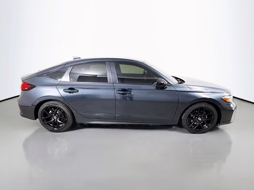 2026 Meteorite Gray Metallic Honda Civic Sport FWD Hatchback