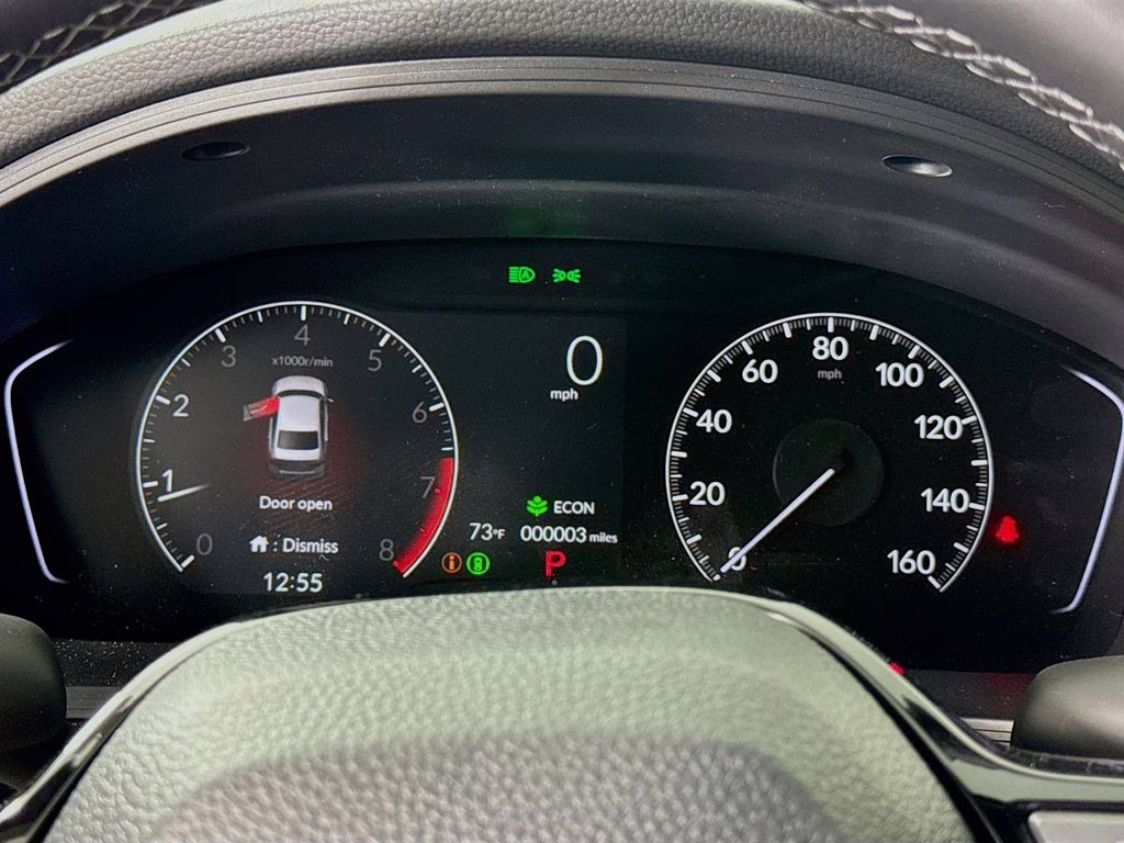 2026 Platinum White Pearl Honda Civic Sport FWD Sedan