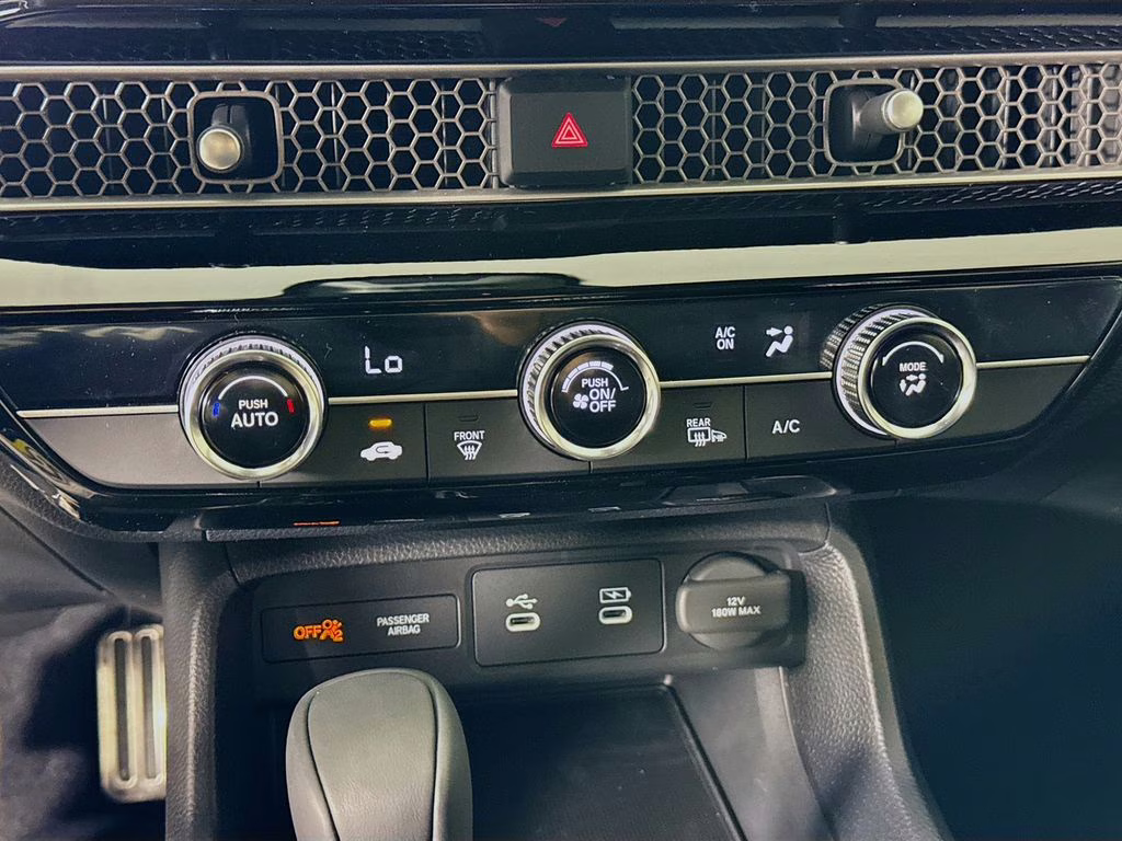 2026 Platinum White Pearl Honda Civic Sport FWD Sedan