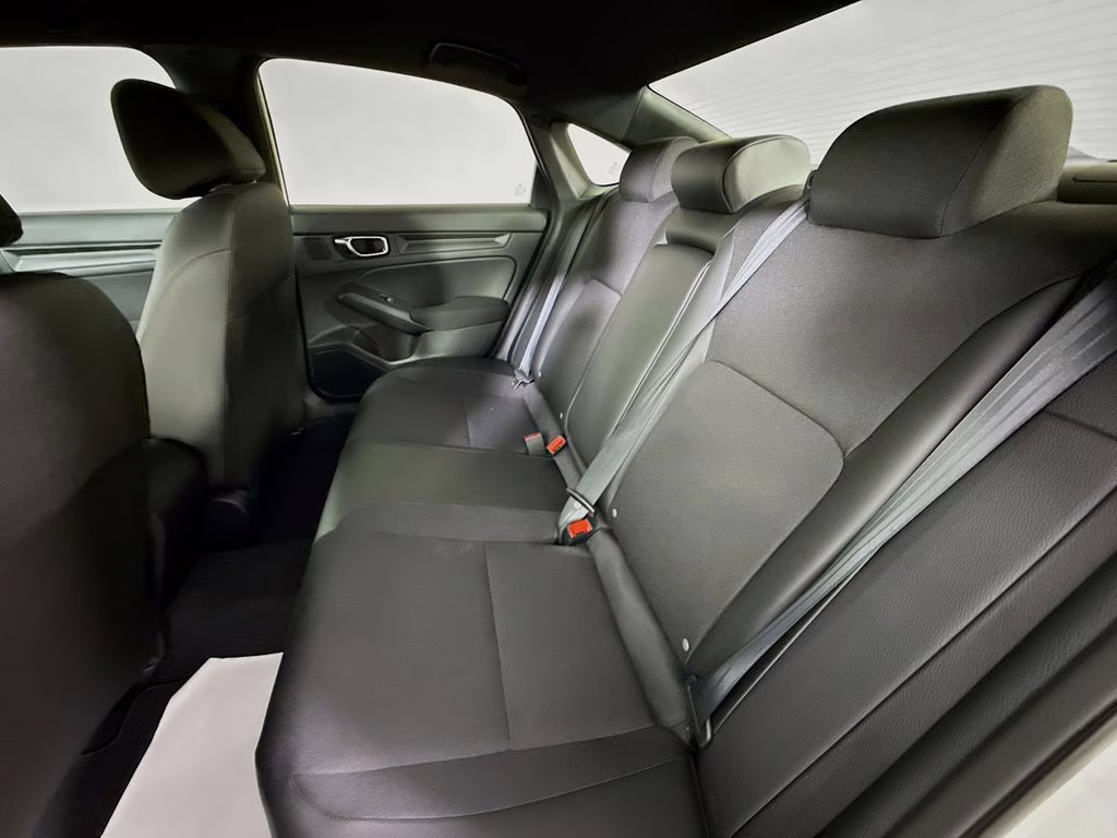 2026 Platinum White Pearl Honda Civic Sport FWD Sedan