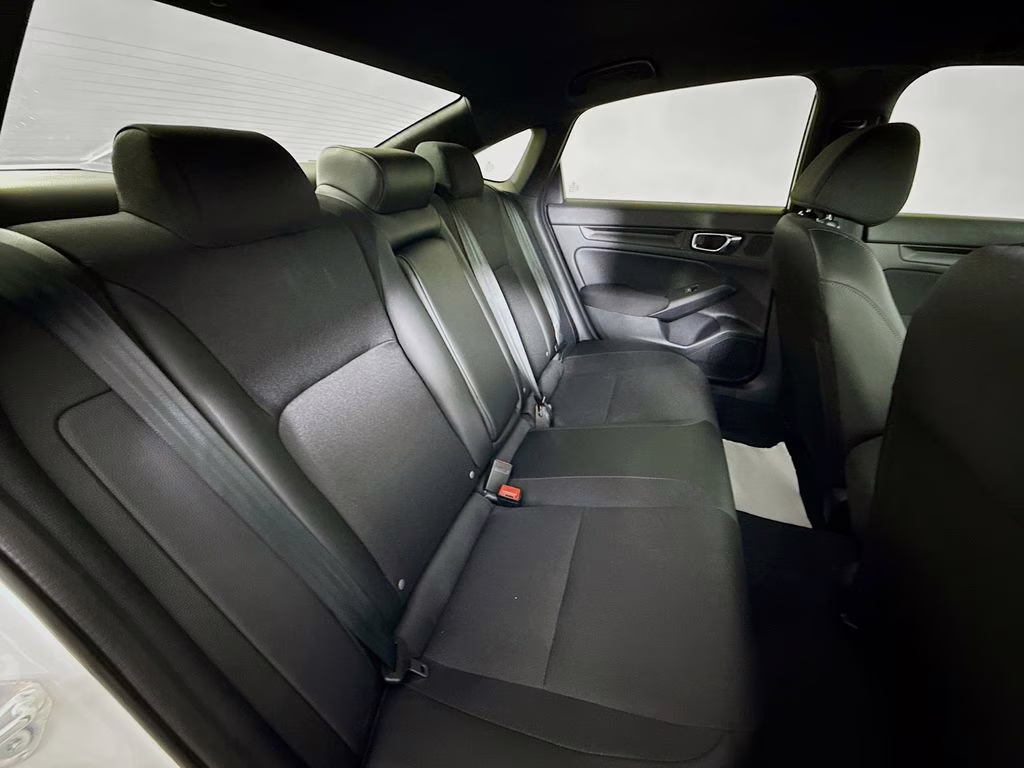 2026 Platinum White Pearl Honda Civic Sport FWD Sedan