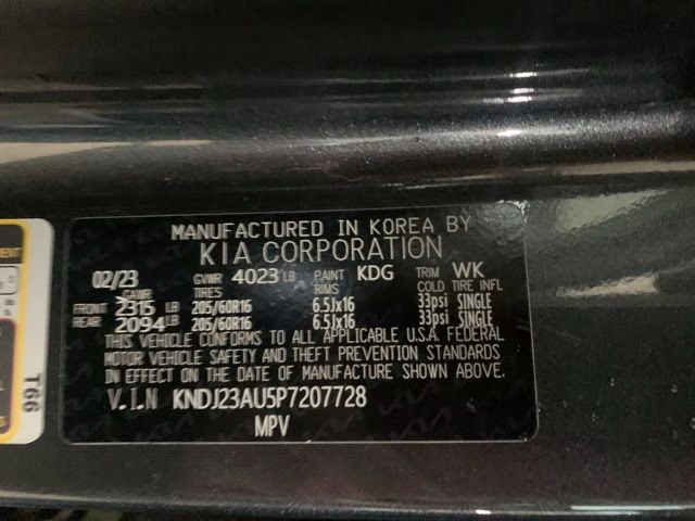 2023 Gravity Gray Kia Soul LX FWD Hatchback