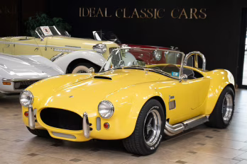 1967 Yellow Shelby Cobra Convertible
