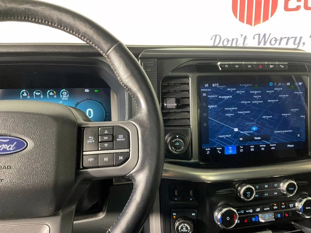 2024 White Metallic Ford F-150 Lariat 4X4 Truck