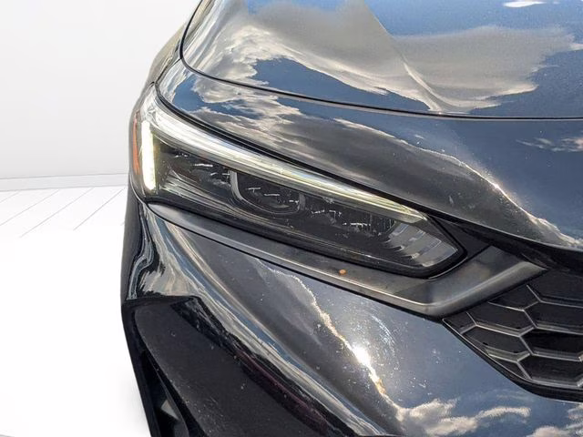 2025 Crystal Black Pearl Honda Civic Sport FWD Hatchback