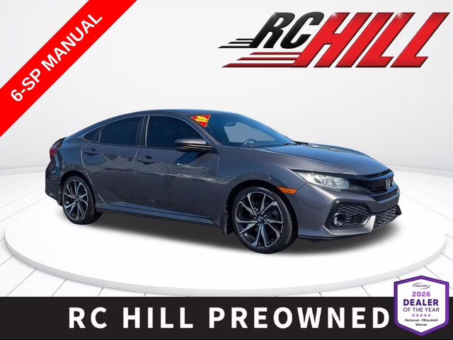 2018 Modern Steel Metallic Honda Civic Si FWD Sedan