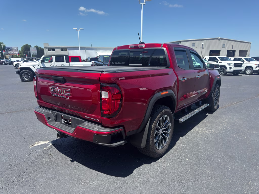 2024 Volcanic Red Tintcoat GMC Canyon 4WD Denali 4X4 Truck