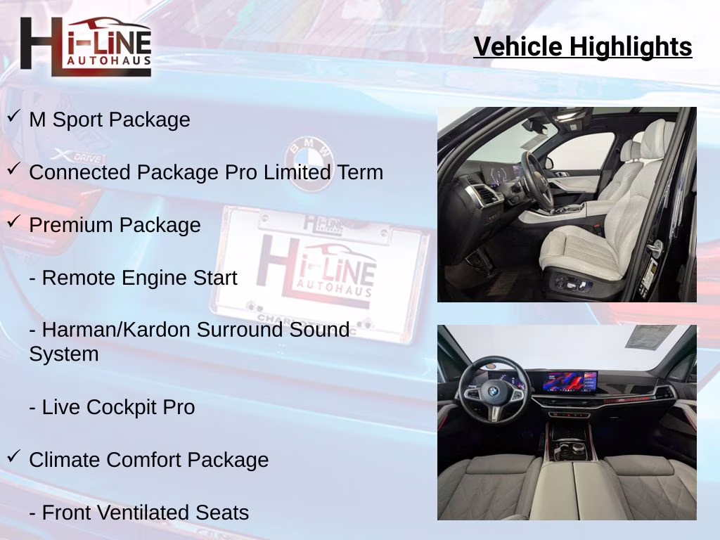 2026 Black Sapphire Metallic BMW X5 xDrive40i AWD SUV