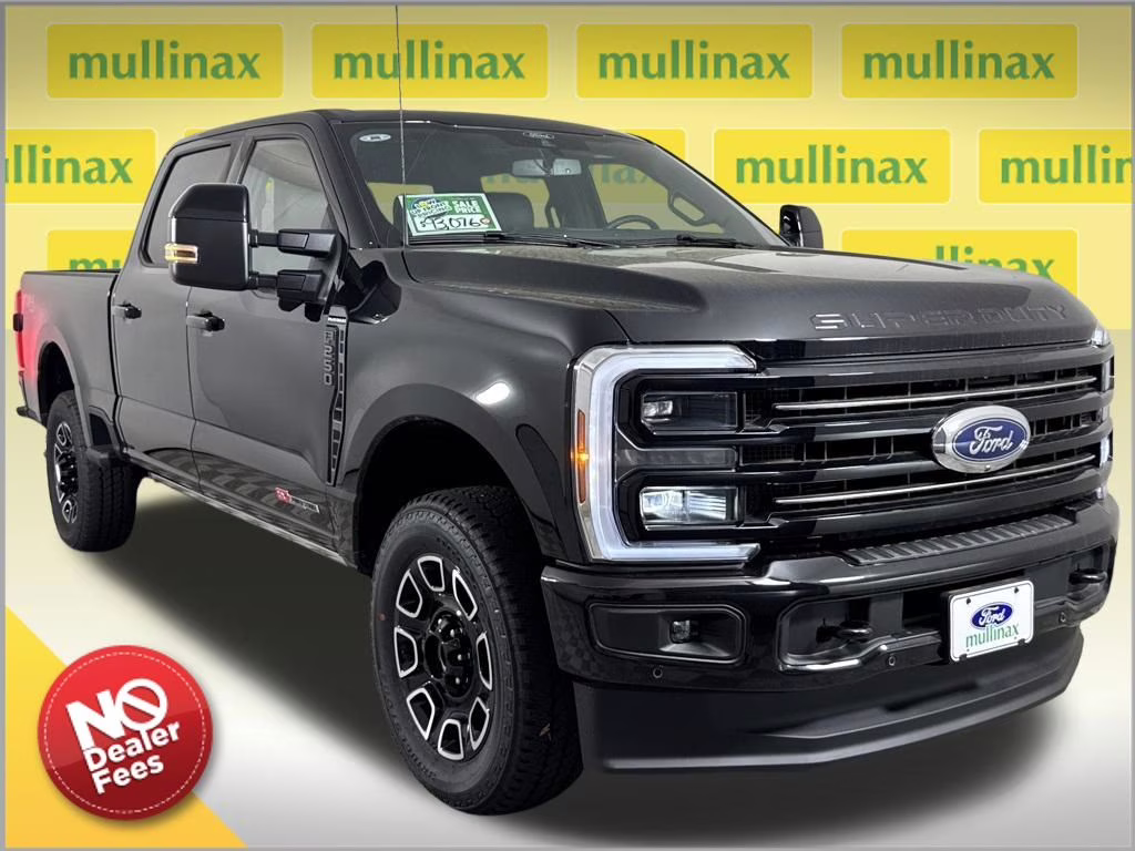 2026 Agate Black Metallic Ford Super Duty F-250 SRW Platinum 4X4 Truck