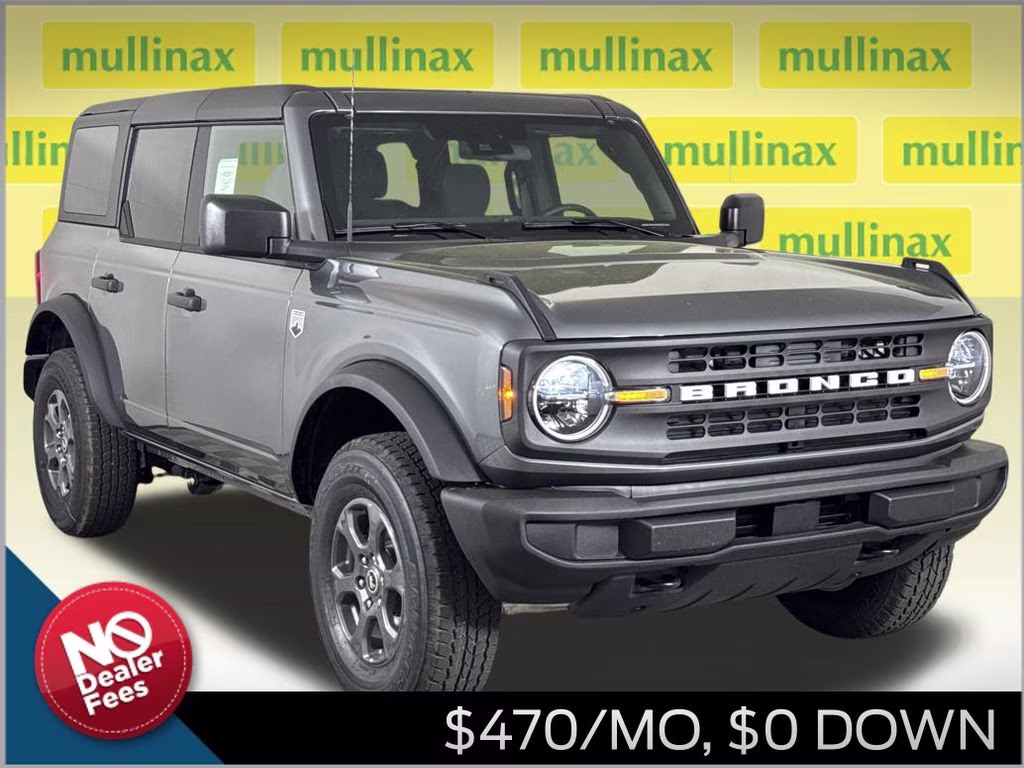 2026 Carbonized Gray Metallic Ford Bronco Big Bend 4X4 SUV