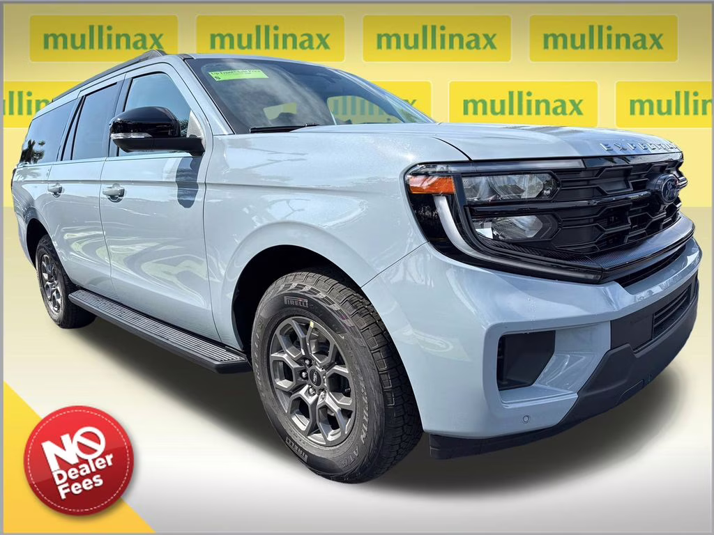 2026 Glacier Gray Metallic Tri-Coat Ford Expedition Max Active RWD SUV