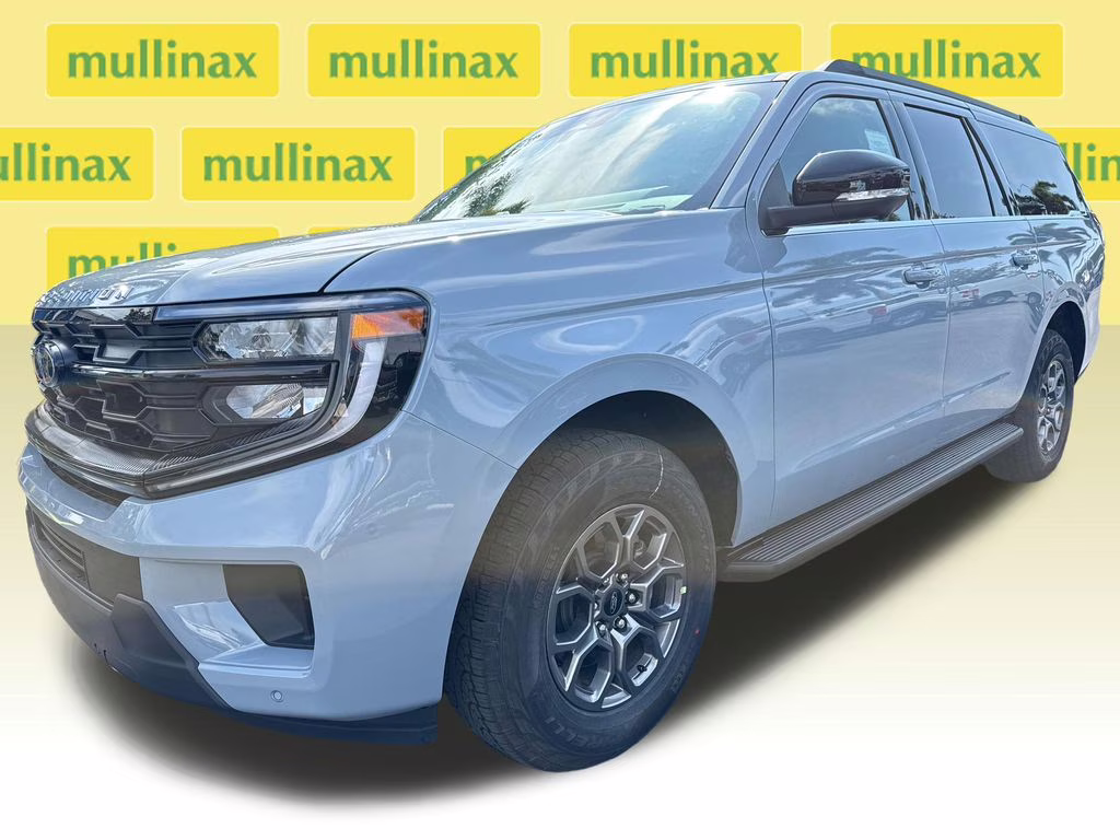 2026 Glacier Gray Metallic Tri-Coat Ford Expedition Max Active RWD SUV
