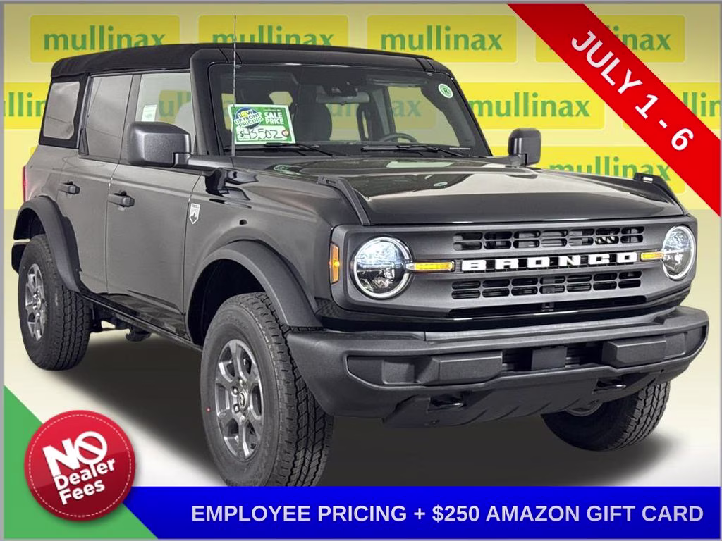 2026 Shadow Black Ford Bronco Big Bend 4X4 SUV