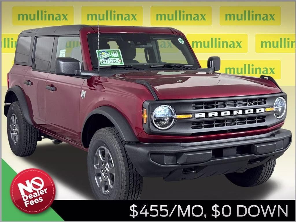 2026 Ruby Red Metallic Tinted Clearcoat Ford Bronco Big Bend 4X4 SUV