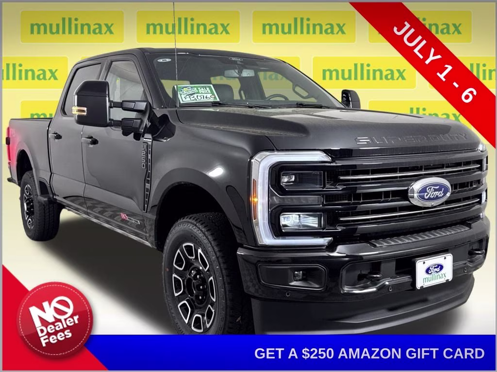 2026 Agate Black Metallic Ford Super Duty F-250 SRW Platinum 4X4 Truck