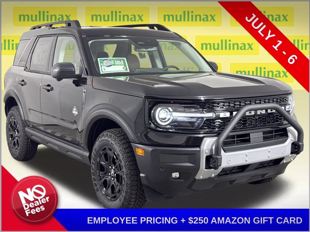 2026 Shadow Black Ford Bronco Sport Outer Banks 4X4 SUV