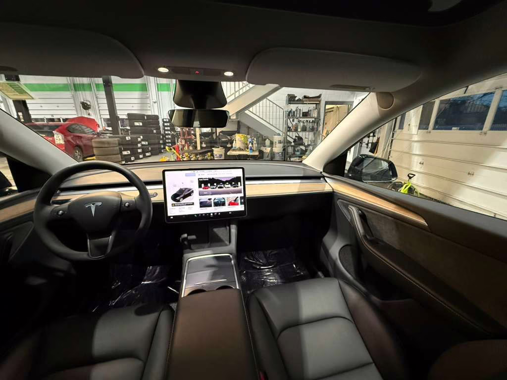 2024 Solid Black Tesla Model Y Long Range AWD SUV