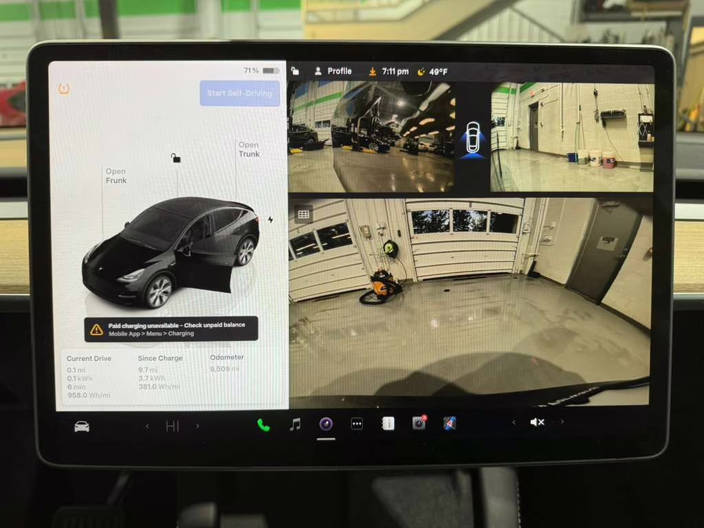 2024 Solid Black Tesla Model Y Long Range AWD SUV