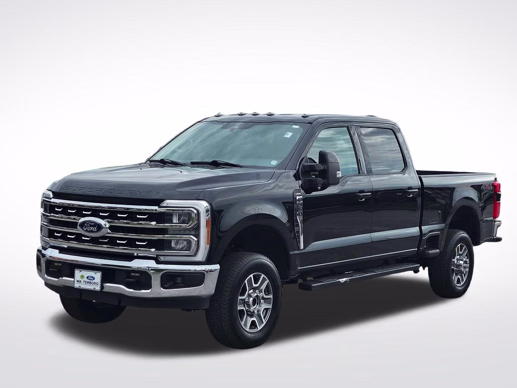 2023 Agate Black Metallic Ford Super Duty F-350 SRW Lariat 4X4 Truck