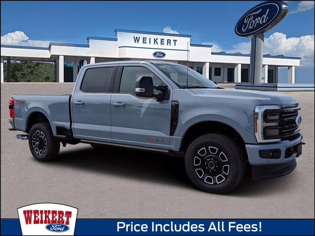 2026 Glacier Gray Metallic Tri-Coat Ford Super Duty F-250 SRW Platinum 4X4 Truck