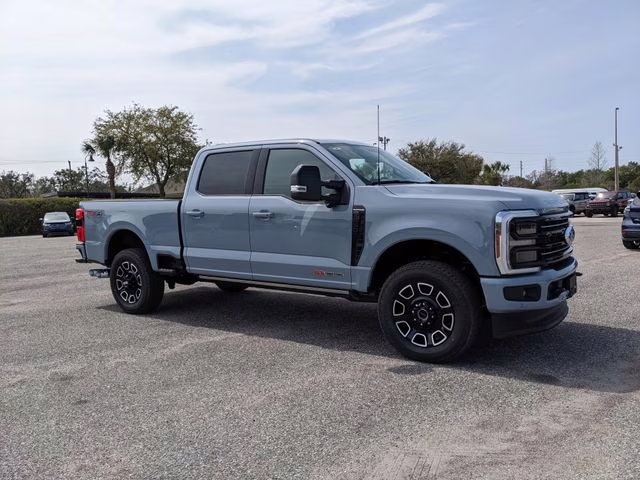 2026 Glacier Gray Metallic Tri-Coat Ford Super Duty F-250 SRW Platinum 4X4 Truck