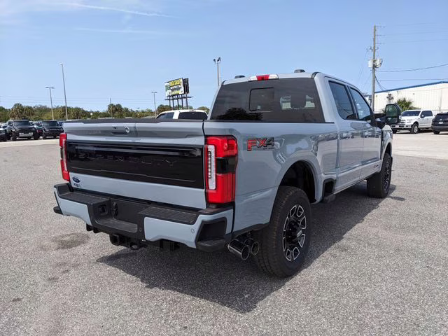 2026 Glacier Gray Metallic Tri-Coat Ford Super Duty F-250 SRW Platinum 4X4 Truck