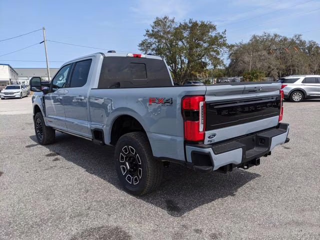 2026 Glacier Gray Metallic Tri-Coat Ford Super Duty F-250 SRW Platinum 4X4 Truck