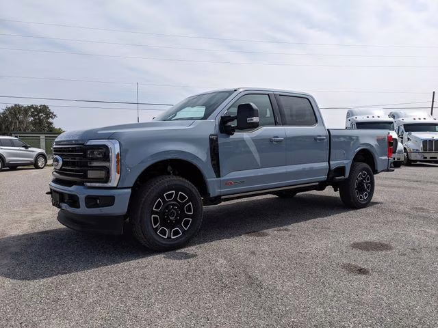2026 Glacier Gray Metallic Tri-Coat Ford Super Duty F-250 SRW Platinum 4X4 Truck