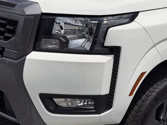 2025 Glacier White Nissan Frontier SV RWD Truck