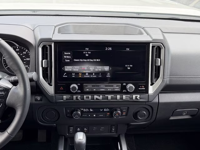 2025 Glacier White Nissan Frontier SV RWD Truck