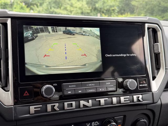 2025 Glacier White Nissan Frontier SV RWD Truck