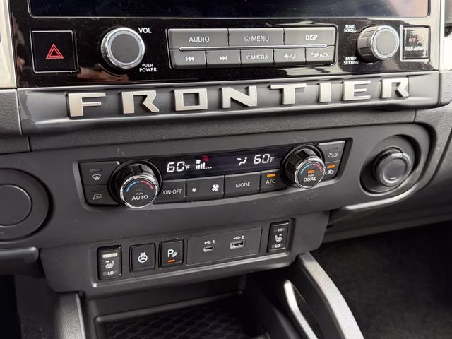 2025 Glacier White Nissan Frontier SV RWD Truck
