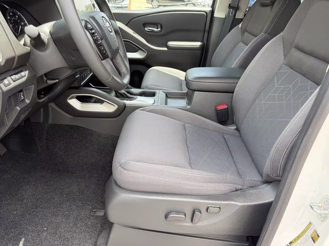 2025 Glacier White Nissan Frontier SV RWD Truck