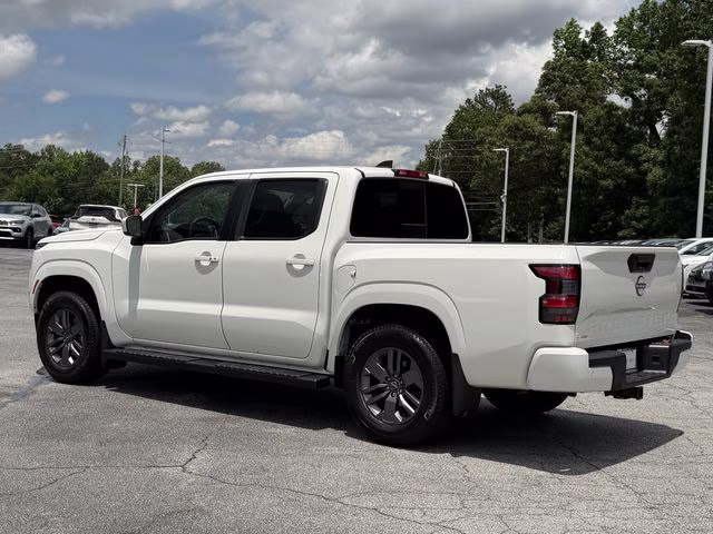 2025 Glacier White Nissan Frontier SV RWD Truck