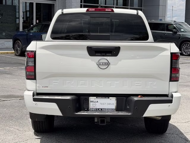 2025 Glacier White Nissan Frontier SV RWD Truck