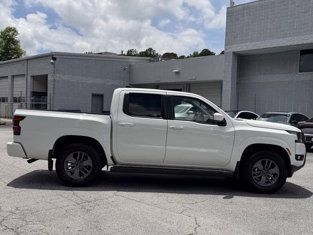 2025 Glacier White Nissan Frontier SV RWD Truck