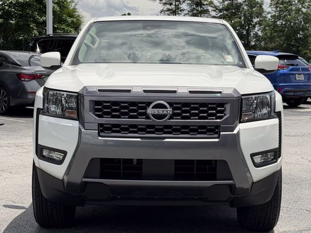 2025 Glacier White Nissan Frontier SV RWD Truck