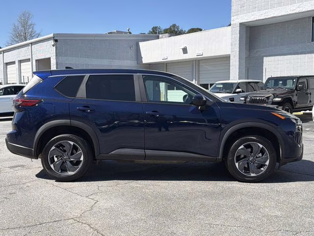 2025 Deep Ocean Blue Pearl Nissan Rogue SV FWD SUV