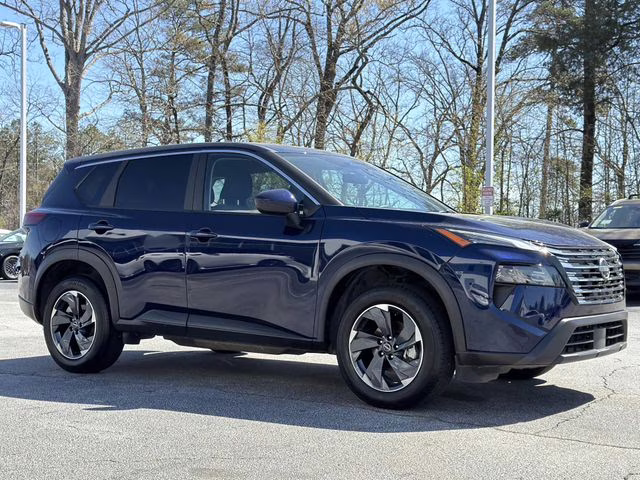2025 Deep Ocean Blue Pearl Nissan Rogue SV FWD SUV