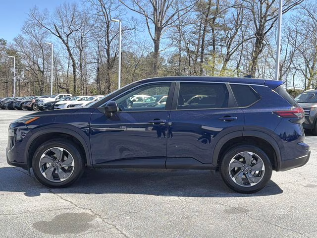 2025 Deep Ocean Blue Pearl Nissan Rogue SV FWD SUV