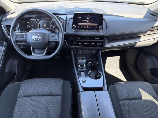 2025 Deep Ocean Blue Pearl Nissan Rogue SV FWD SUV