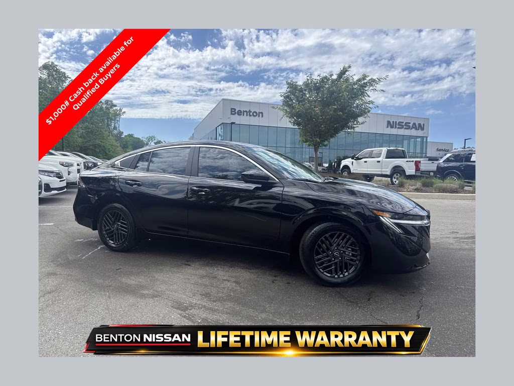 2026 Super Black Nissan Sentra SV FWD Sedan